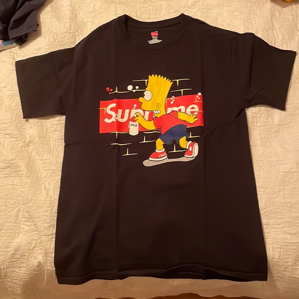 Supreme Bart Simpson Shirt